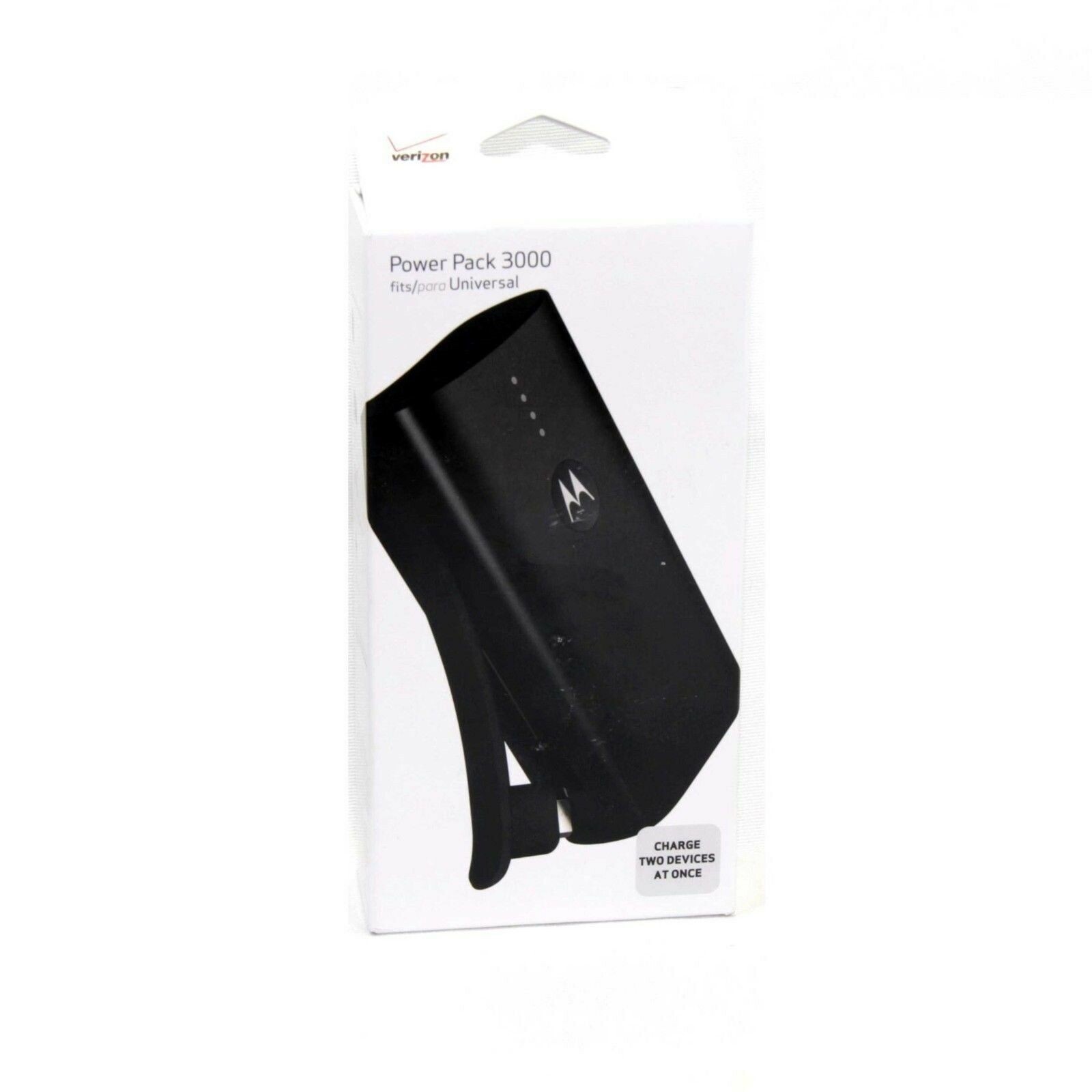 Motorola Power Pack 3000 Portable Battery Builtin Micro USB Cable Black for sale online eBay