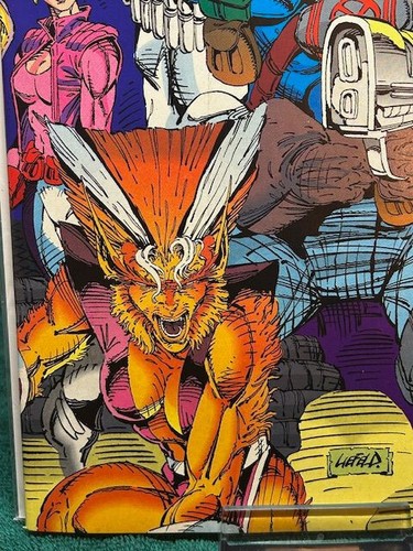 X-Force #1 Rob Liefeld Cover, Reversed Negative UPC Code (1991) - Picture 4 of 6