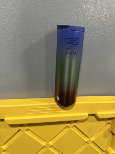 NEU STARBUCKS Pride Edelstahl 16 Unzen Thermo Heiß Kalt Becher Schraubdeckel - Bild 1 von 2