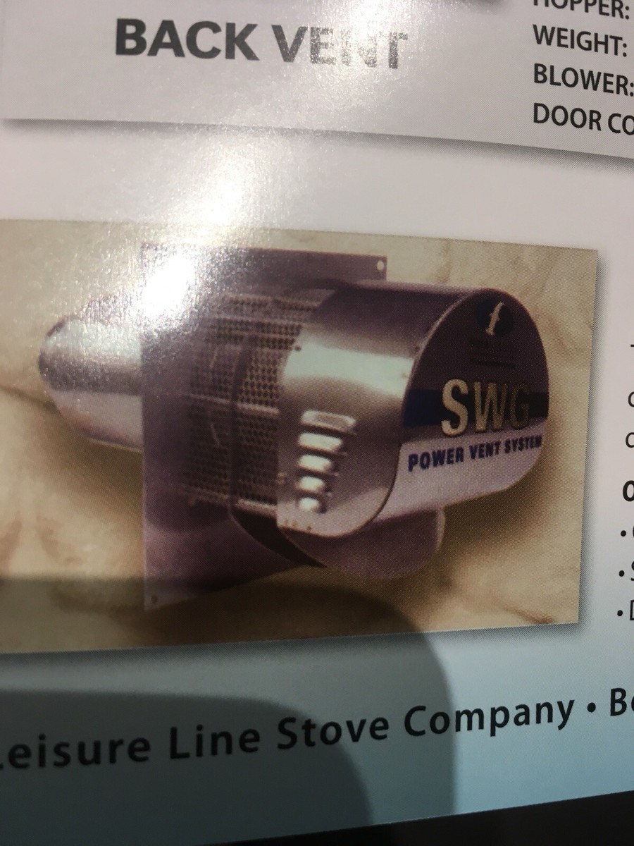 SWG Power Vent Replacement Motor Coal Stoves Hitzer/Reading/Leisure  Line/Alaska | eBay