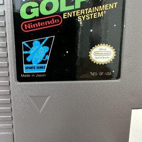 Vintage Video Game Cartridge GOLF Sports Nintendo System NES Instruction Manual