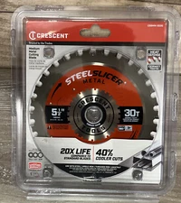 Crescent 5-1/2" x 30-Tooth SteelSlicer Medium Metal Circular Saw Blade