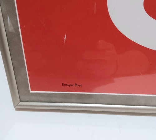 Bull Fighting Pamplona 2002 Lithograph, Framed, 28½ X 20½, Running w the Bulls - Picture 6 of 9