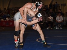 College Wrestlers by  Chris Hunkeler (Jaron Jensen vs Matthew Arciuolo)