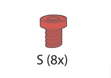 DAYTONA SUN LOUNGER KETER ALLIBERT REPLACEMENT ADJUSTABLE SCREW FEET (S)