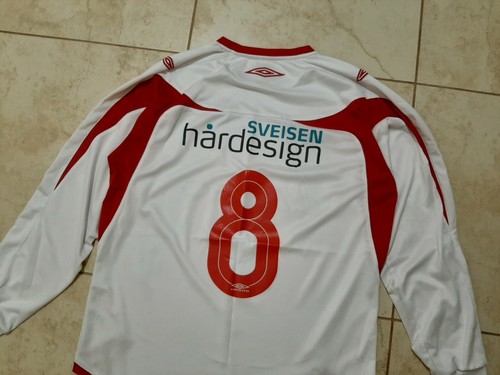 Camisa de balonmano Kasen IL Umbro Noruega partido de balonmano usada # 8 - Imagen 8 de 8