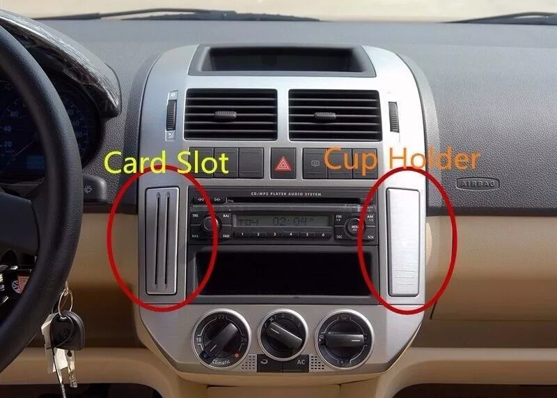 Vw polo 2024 cup holder