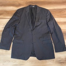 Hugo Boss Blazer Mens 42R Sports Jacket 2 Button Wool Gray Pasolini Made in USA