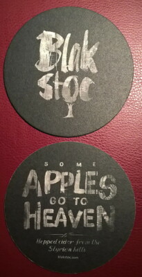 BLAK STOC Cider___Bierdeckel Österreich Austria