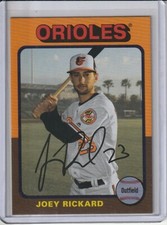 Joey Rickard 2019 Topps Archives 1975 009/175 Baltimore Orioles