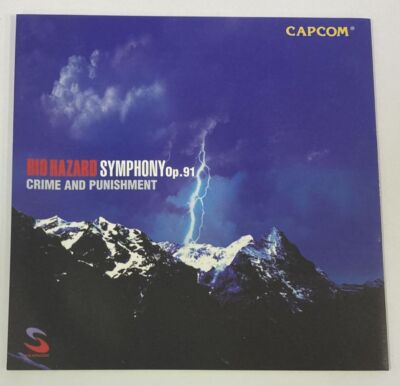 Game Music CD Bio Hazard Symphony Op. 91 Crime And Punishment 0034