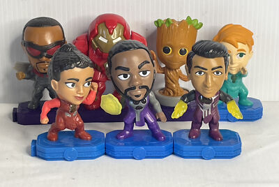 2020 McDonald's Marvel Studios Heroes Avengers Happy Meal Toys Set Of  Working