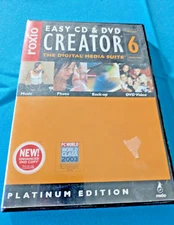 Roxio Easy CD & DVD Creator 6 Platinum Edition - Digital Media See Pics