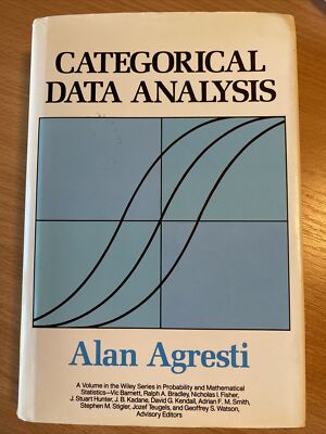 Categorical Data analysis, Alan Agresti