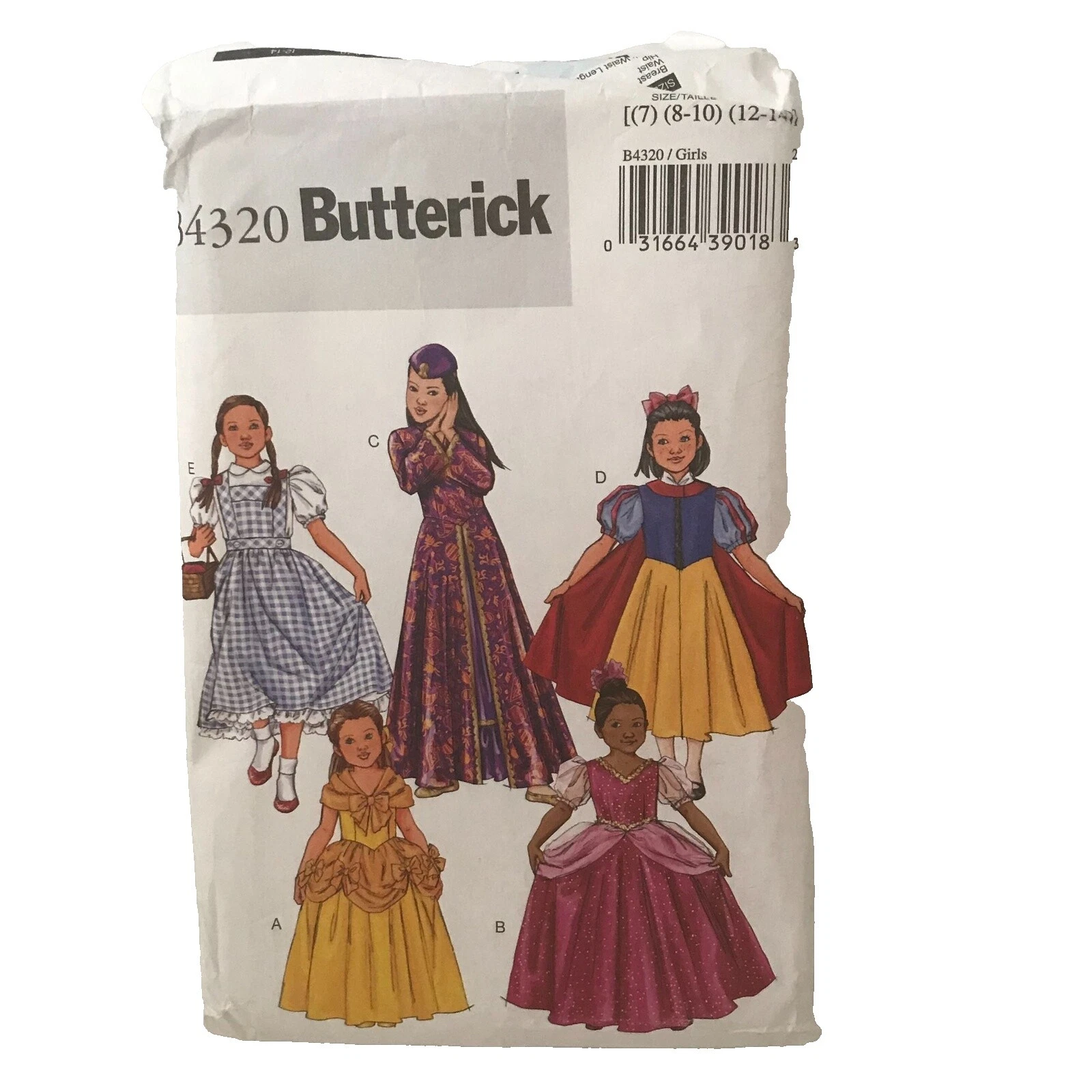 Butterick Child Dress Sewing Patterns