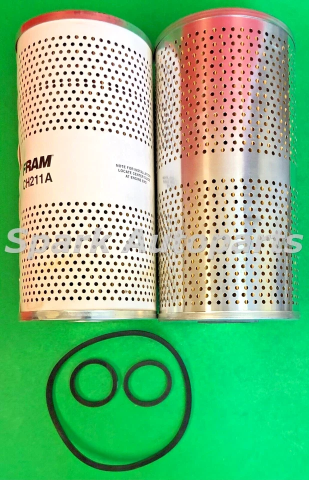 New Lot of 2 Engine Oil Filter HASTINGS LF428 FRAM CH211A For 2574, 2674, K100E Foto 2 de 3