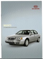 Kia Magentis 2005-06 UK Market Sales Brochure 2.0 LE SE