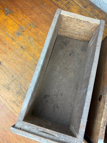 Par de cajones para máquinas de coser C.1900 ~ almacenamiento en el campo, interior 9 1/8" x 3 5/8" - Imagen 5 de 9