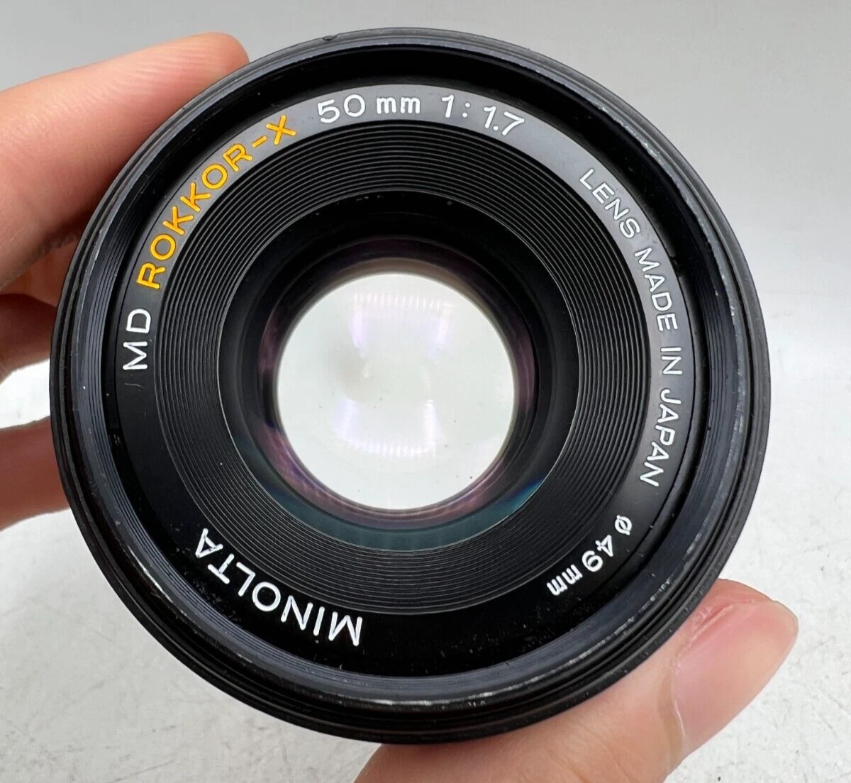 Minolta MD 50mm Focal Camera Lenses for sale | eBay