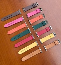 Handmade Genuine Leather Watch Strap Band fits Apple 9 8 7 6 5 4 3 2 1 ultra se