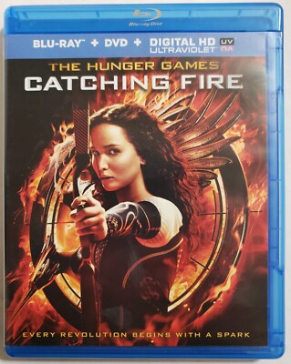 The Hunger Games : Catching Fire Blu ray 2014 (2-Disc Set) 