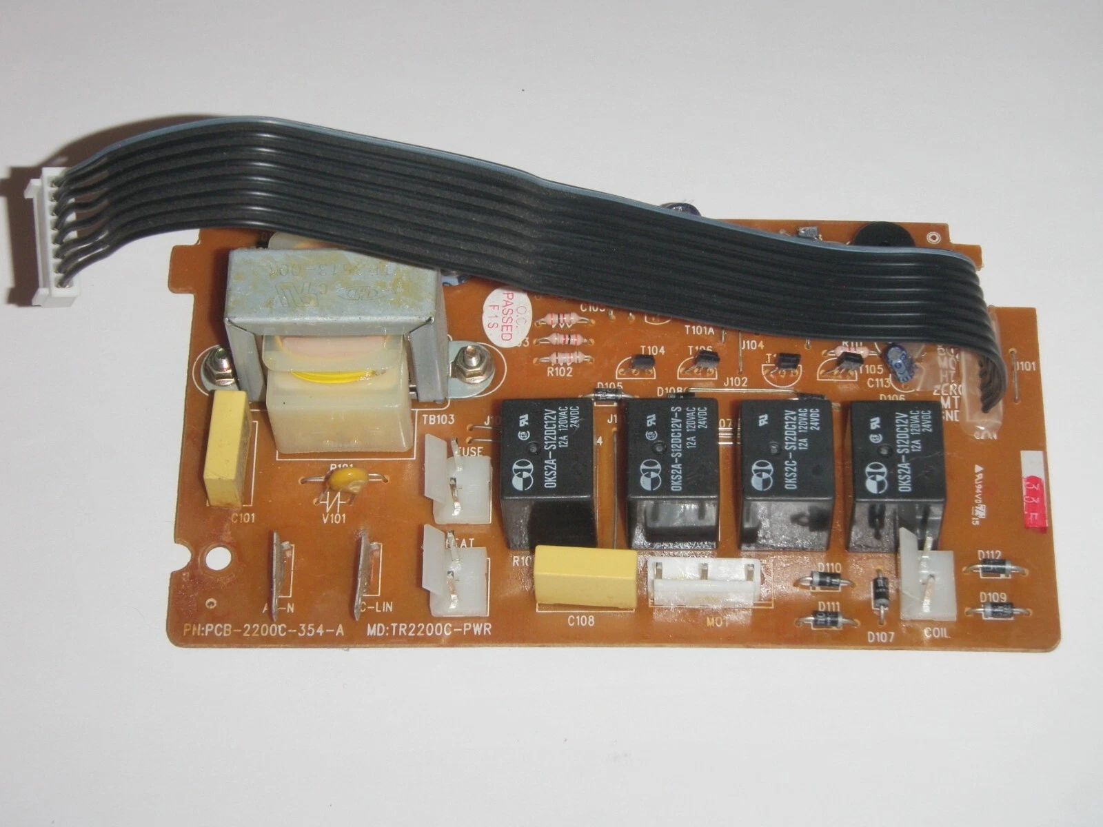 PCB Power Control Board for Breadman Bread Maker Machine TR2200C (4-rivet only)