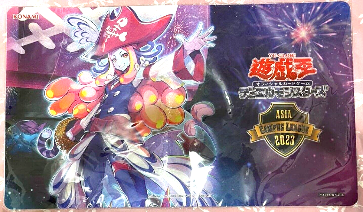 Yugioh Official Playmat Gold Pride - Captain Carrie Asia