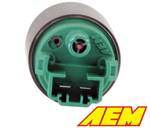 GENUINE AEM 340lph E85-Compatible High Flow In-Tank Fuel Pump Offset 50-1215 NEW - Picture 3 of 5