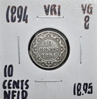 1894 Newfoundland 10 Cents — photo from another recent sale