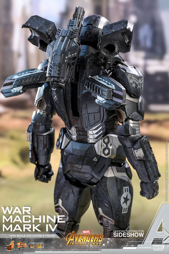 War Machine Mark IV フィギュア Qiji Studio - Marvel War Machine Armor: Mark IV - OrzGK