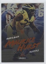 2018 Panini Luminance Rookie Orange Luminance 115/225 Maurice Hurst #170 1g5h