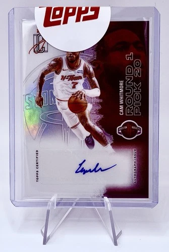 2025 Topps Signature Cam Whitmore Base (RAW)