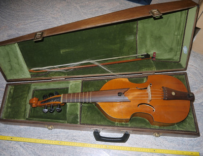 Viola da Gamba -Tenor(?) von MÖCK hergestellt von Fa. Utmann 1960 -ansehen!