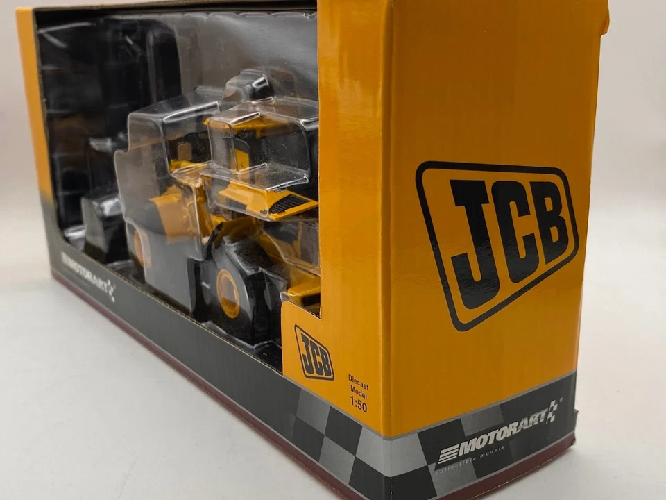 Motorart JCB 456 ZX 1:50 macchine movimento terra diecast pala gommata costruzio - Immagine 3 di 4