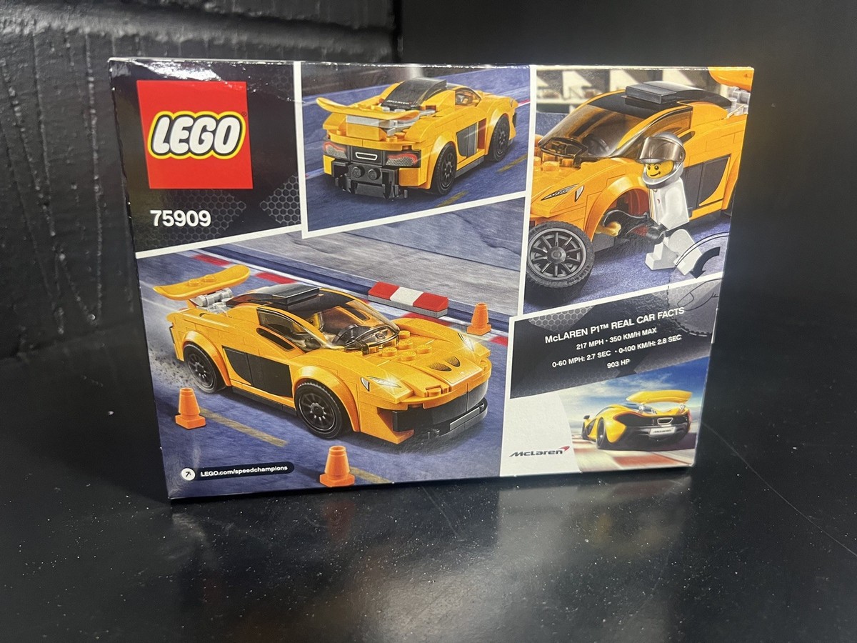LEGO SPEED CHAMPIONS: Mclaren P1 (75909) for sale online UK