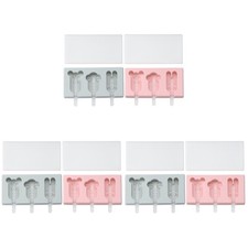3 Pack Förmchen Für Eis Silikon Backform Am Stiel Eisform Aus Silikonformen