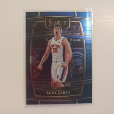 2021-22 Panini Select Luka Garza Rookie Card #22 Detroit Pistons