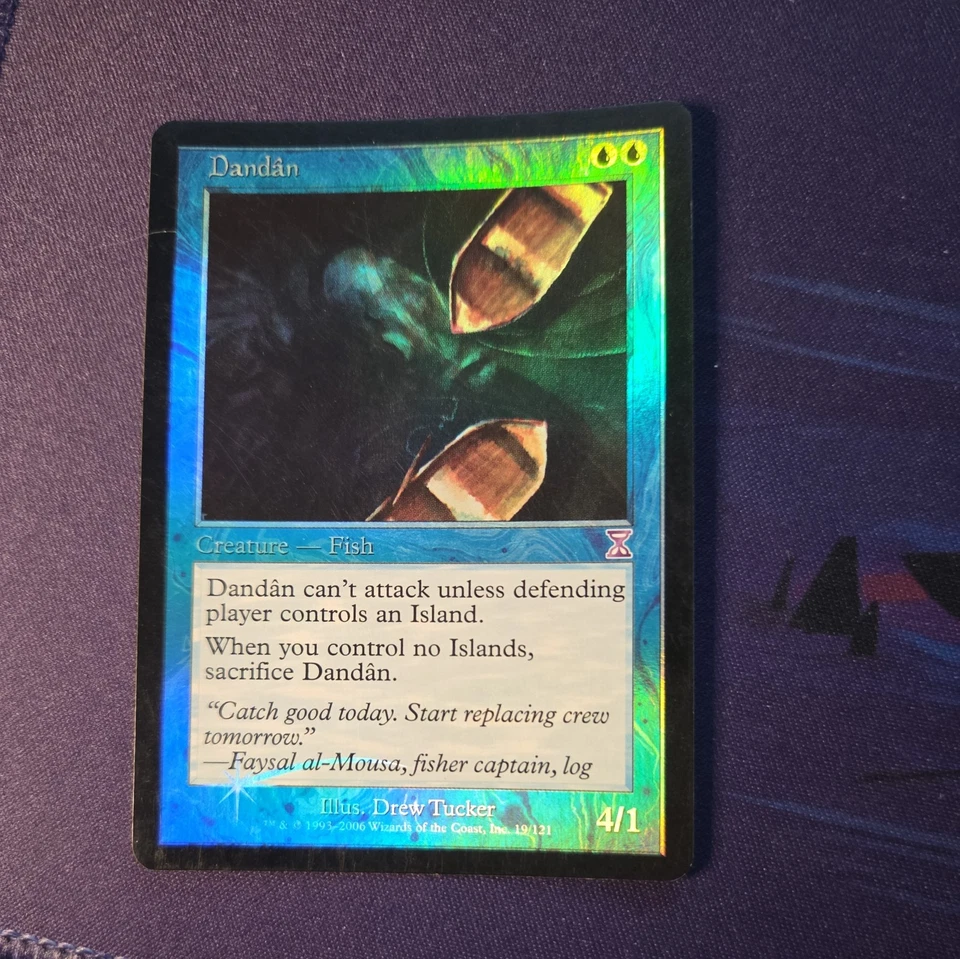 MTG 1x Dandan x1 FOIL Time Spiral Time shifted MP - Image 2 of 4