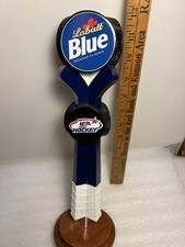 LABATT BLUE USA HOCKEY TRIPLE HOCKEY STICKS Draft beer tap handle USA GOLD MEDAL