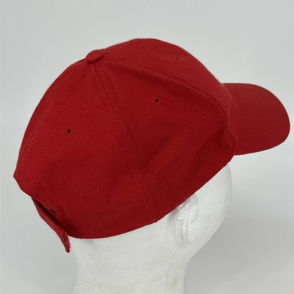 Gorra de béisbol Milwaukee Tools - roja con correa trasera vintage en muy buen estado Foto 4 de 4