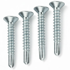 Self-Drilling Screws BZP Countersunk Head | No Pilot Hole Needed | Phillips PH2