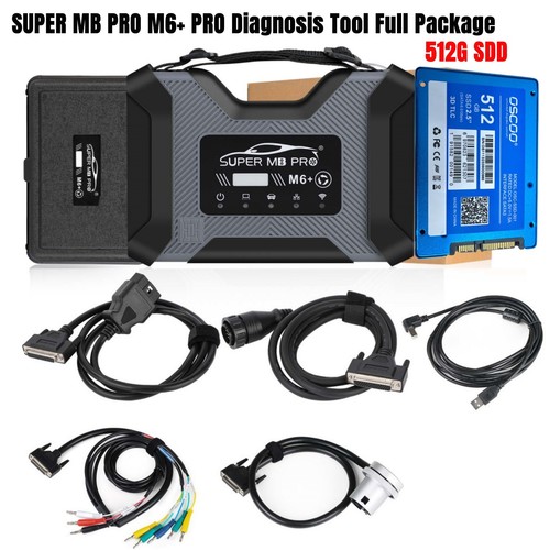 Super MB Pro M6+ PRO Full Package Diagnostic Tool for Doip Benz & V2024.9 SSD