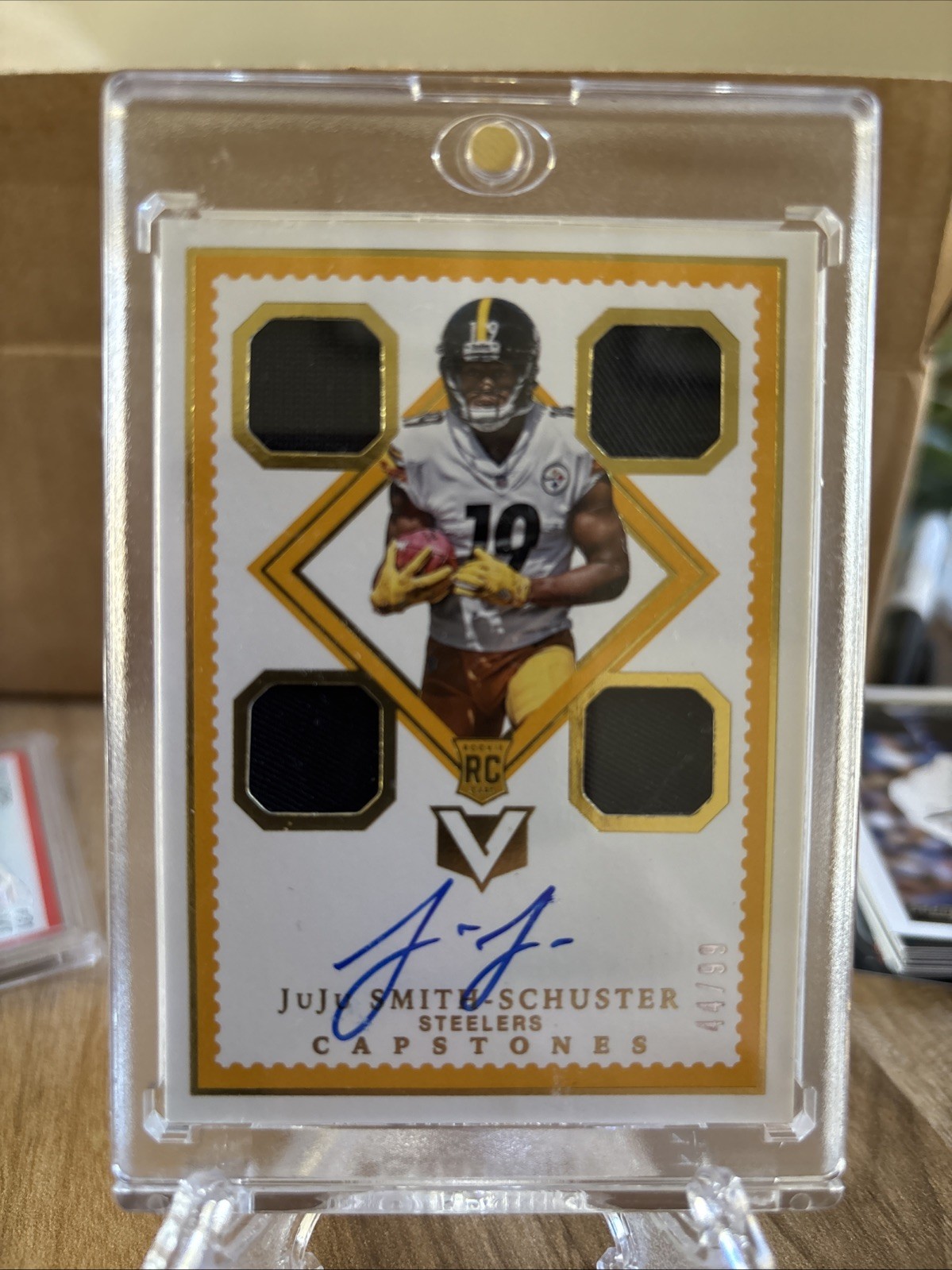 JuJu Smith-Schuster Panini Vertex #125 Autograph