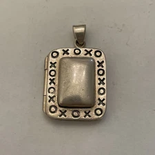 Boma .925 Sterling Silver Locket 14g EUC Vintage Jewelry “Thinking Of You