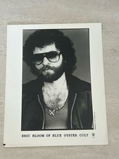 ERIC BLOOM BLUE OYSTER CULT Original Publicity Promo Photo 8x10 COLUMBIA Records