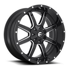1 20 Inch Gloss Black Wheel Rim Fuel Maverick 20x10 8x6.5 Lug Chevy Gmc Dodge