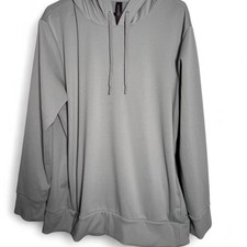 Unbranded Women's Green and Grey Hoodie