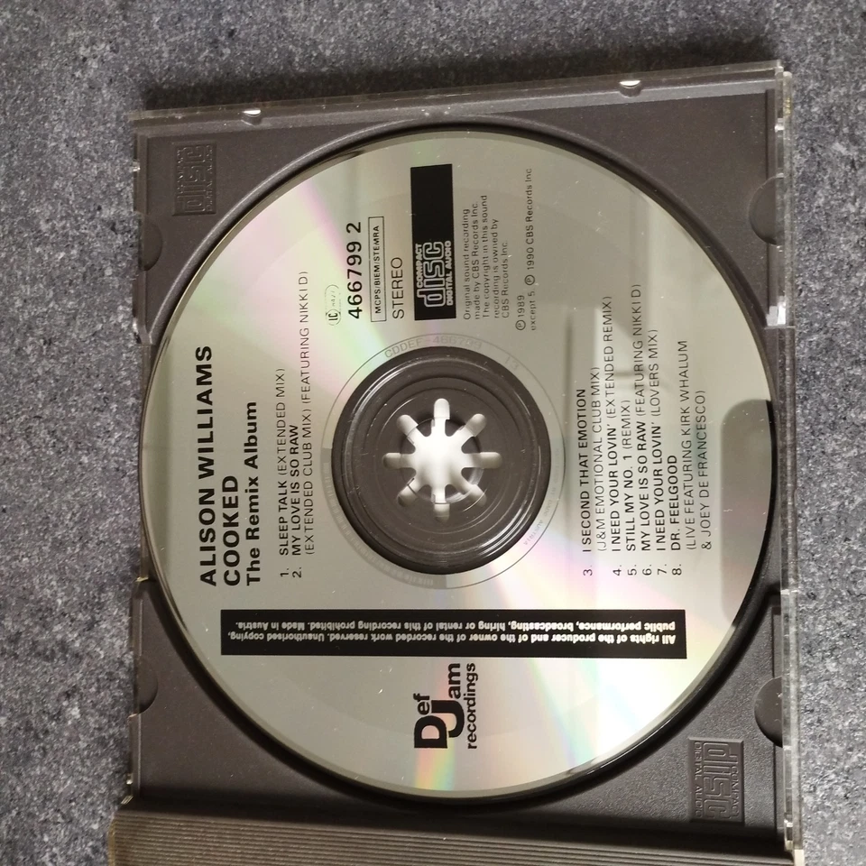 Alyson Williams - Cooked (The Remix Album) (1990) - Bild 4 von 4