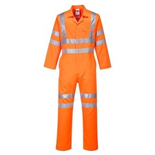 Portwest Hi-Vis Polycotton Service Coverall Durable Reflective RT42 XL LEG 31''