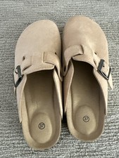 Light Tan Clogs Women Size 37 Brand New